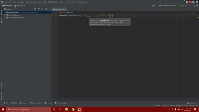 HOW TO AUTOMATE WHATSAPP USING PYTHON || WHATSAPP TRICK || LEARN PYTHON || PYTHON PROJECT ||