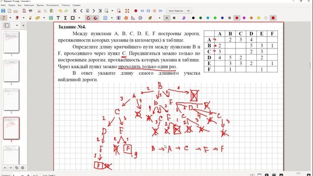 Вариант №12. Разбор заданий №1-12 тренировочной работы по информатике февраль 2024