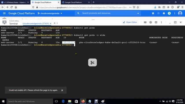 How To Setup kubernetes Cluster On Google Cloud Platform Part 1 IN HINDI By cloud knowledges смотреть онлайн