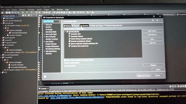 Error Occurred during initialization of boot layer смотреть онлайн