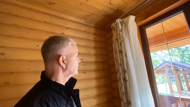 ГОСТЕВОЙ ДОМ В ГЕЛЕНДЖИКЕ 40 КВ.М. Деревянный дом. Дом из оцилиндрованного бревна. смотреть онлайн