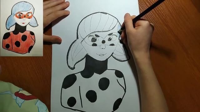 Как нарисовать Леди Баг How to Draw Miraculous Ladybug смотреть онлайн