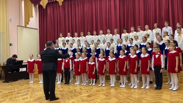 Гимн Российской Федерации в исполнении детского хора г. Москва. смотреть онлайн