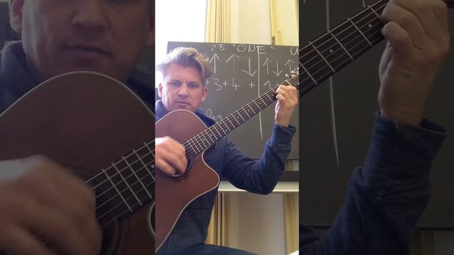 Ibanez AW 400- U2 Song  One Strumming- Gitarren Liedbegleitungs Kurs L34- 407- Stefan Laak