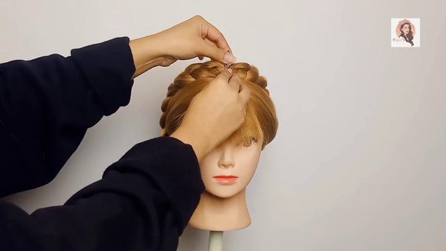 HOW TO : Wednesday Addams's HAIRSTYLE EASY TUTORIAL #wednesdayaddams смотреть онлайн