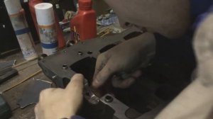 Сборка ГБЦ и блока Рено К7М