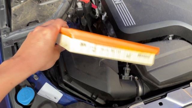 BMW G20/G21 Engine Air Filter Replace 3 Series (2019-2023) 330 340 смотреть онлайн