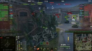 МИР ТАНКОВ  кв 4 т бой на мастера против 10