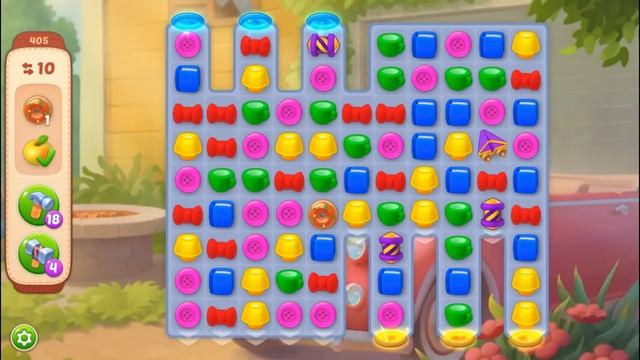 HomeScapes Дворецкий Остин #70 (уровни 403-408) Фонтан со Скульптурой Детское Видео Let's Play смотреть онлайн