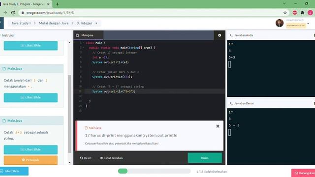 Belajar Bahasa Java Progate MODUL Java 1 LENGKAP - EDU TECHNOLOGY смотреть онлайн