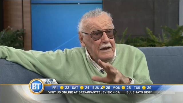 Comic book legend Stan Lee