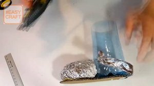 Сапожок новогодний своими руками из подручных материалов ? Рождественский сапожок из бутылки и носк