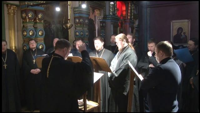 Архиерейский мужской хор Елецкой епархии. Видеозапись Богослужения.
