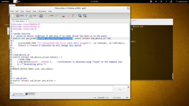Linux Kernel Module Programming - USB Device Driver 02 смотреть онлайн