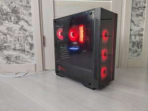 Игровой ПК Msi B550M MORTAR WIFI, процессор 7 5700X, 32Гб, 4060