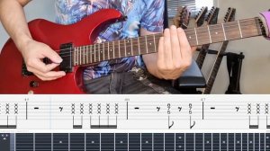 Guano Apes - Open Your Eyes (guitar cover) + screen tabs