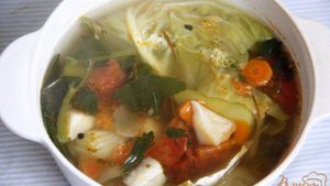 Тыквенный суп-пюре с грецкими орехами