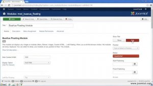 How to Install module buaxua floating in Joomla! 3.5