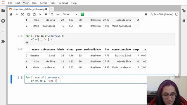 Pandas: Como iterar sobre as linhas de um dataframe смотреть онлайн