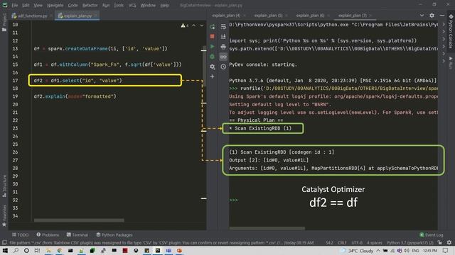 #4 Spark Explain Plan Debugging Step by Step in English