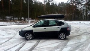 Renault Scenic Rx4 drift snow