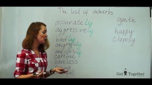 Наречия в английском языке, образованные от прилагательных