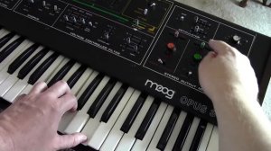 1979 MOOG Opus 3 Stereo Analog Synthesizer