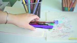 ВЫКИДЫВАЮ КАНЦЕЛЯРИЮ РУЧКИ ФЛОМАСТЕРЫ