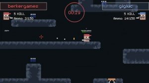 Tiny Shooters Online gameplay (GameMaker Rollback System)