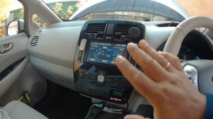 Nissan leaf запускаем сухой фен 2 кВт Ниссан лиф