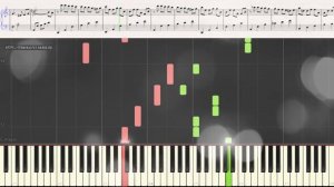 Запах хвои и мандаринов - В. Коровицын (Ноты и Видеоурок для фортепиано) (piano cover)