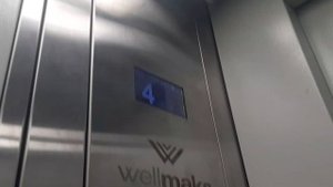 Очень шумно закрылись двери! Музыкальный лифт СЛЗ Wellmaks 2021 года Q=400kg V=1м/с!