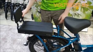 Электровелосипед Фэтбайк e-Alfa FAT New Велогибрид Green City 24x3.0 Новинка 2020 Обзор Voltreco.ru