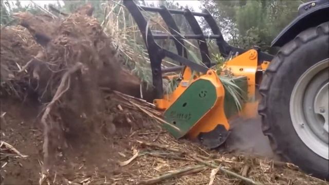 Поверхневі мульчери Serrat FX+ | Розліснення полів | Корчування пнів | Serrat | Лісовий мульчер смотреть онлайн