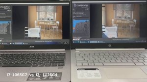 i7 - 1065G7  vs  i3 - 1125G4