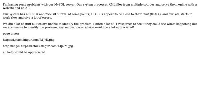 DevOps & SysAdmins: MySQL performance and speed