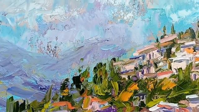 4 НОВЫЕ КАРТИНЫ МАСЛОМ - ПЕРВЫЕ, НАПИСАННЫЕ В РОССИИ смотреть онлайн