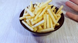 Обзор еды: Русская картошка Соломка Фри со вкусом сметаны и зелени 45 гр. РУССКАРТ