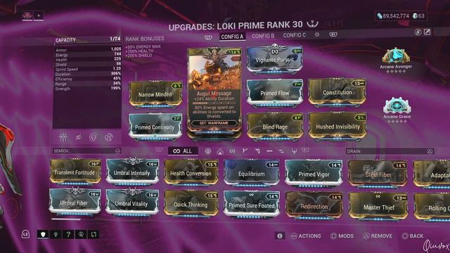 THE FRAME YOU NEED! LOKI PRIME BUILD AND TORID INCARNON - END-GAME STEEL PATH LEVEL 9999 | Warframe