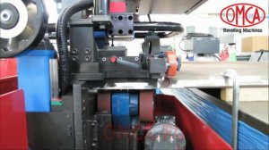 СМФ 910 (SMF910) - машина для снятия фаски и удаления плакирующих покрытий с автоматической подачей.