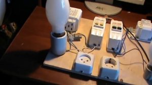 Самодельный стенд для проверки ламп ДРЛ 125 и 250 ватт