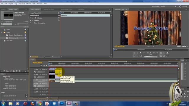 Как сделать ЛОГОТИП для ВИДЕО? (с анимацией) смотреть онлайн