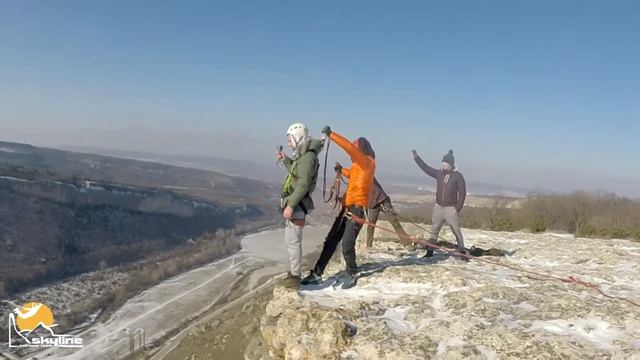 Kachi-Kalion RopeJumping with SkyLine X-Team in Crimea смотреть онлайн