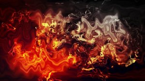 Анимированный темный абстрактный фон: Яркие пятна