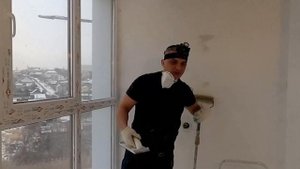КАК чистить стены после шпаклевки часть вторая