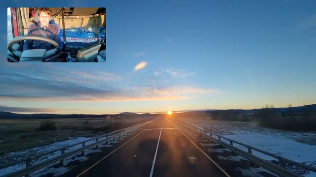 Дороги России. Красоты Забайкалья. VOLVO FH 540 смотреть онлайн