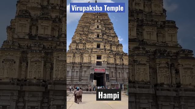 Virupaksha Temple,Hampi || Dedicated to Pampa pati Shiva  || 14th Century Temple built by Deva Raya