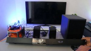 How to Connect Hisense AX5100G Soundbar with Phone and Audio Demonstration!