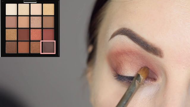 РОМАНТИЧЕСКИЙ МАКИЯЖ НА 14 ФЕВРАЛЯ/МАКИЯЖ на ДЕНЬ ВАЛЕНТИНА / WARM HALO Eye Makeup Tutorial