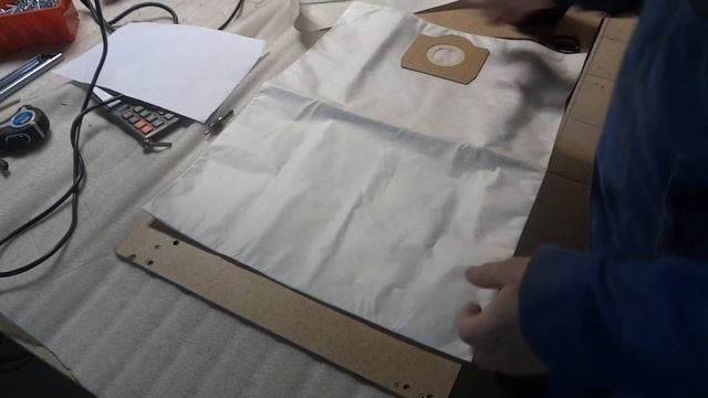 КАК сделать многоразовый мешок для строительного пылесоса? смотреть онлайн